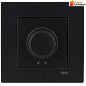 Artline Novella/Trenda Siyah Pro Dimmer/1-10v Düğme (Mekanizma Hariç)